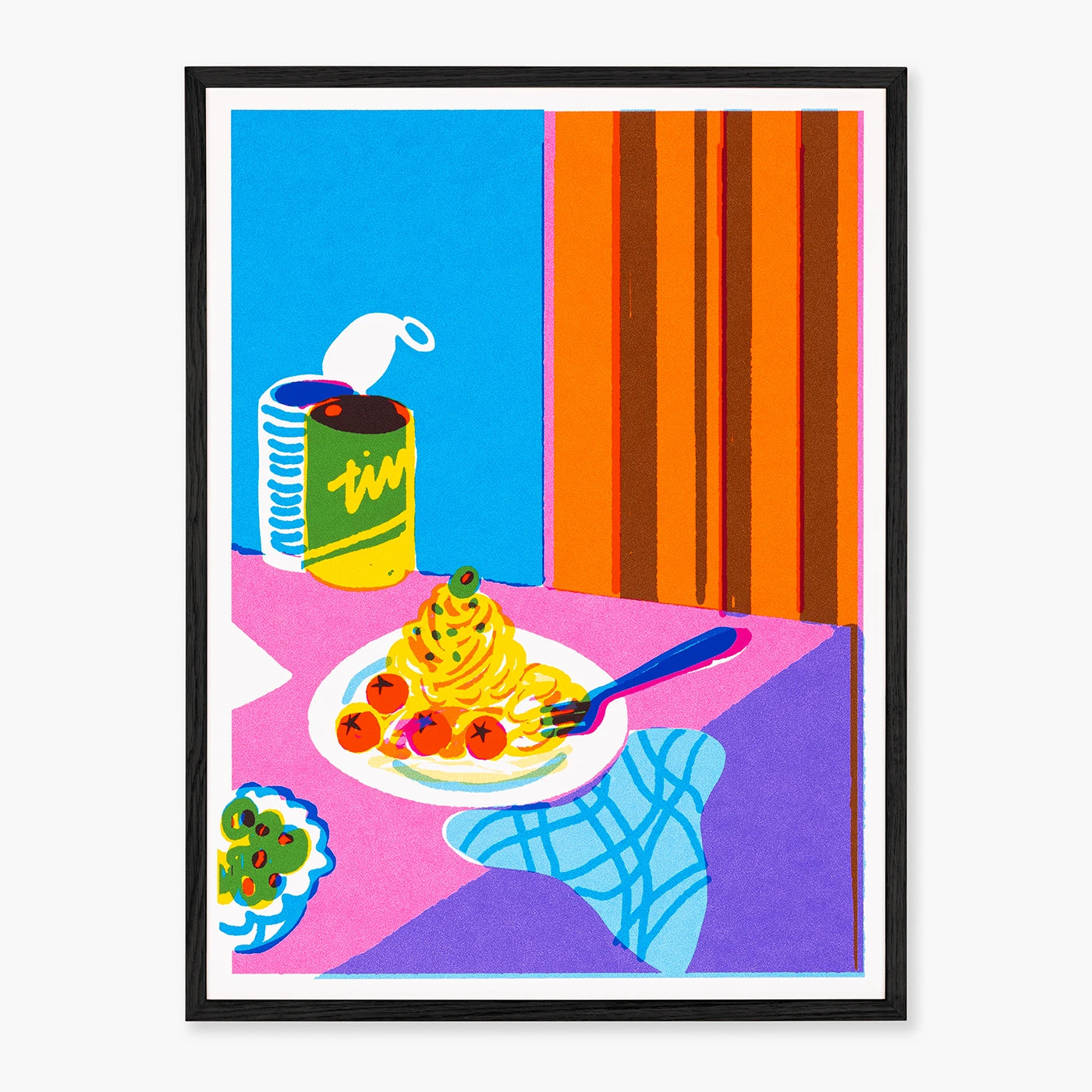 Spaghetti Sundays Art Print - Print - Slowdown Studio