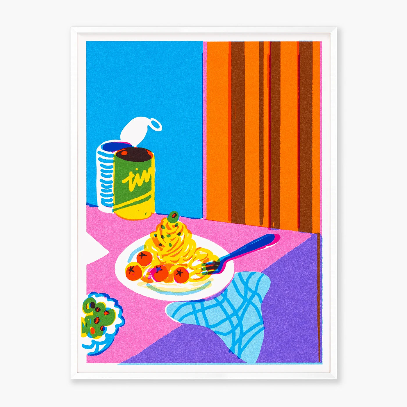 Spaghetti Sundays Art Print - Print - Slowdown Studio