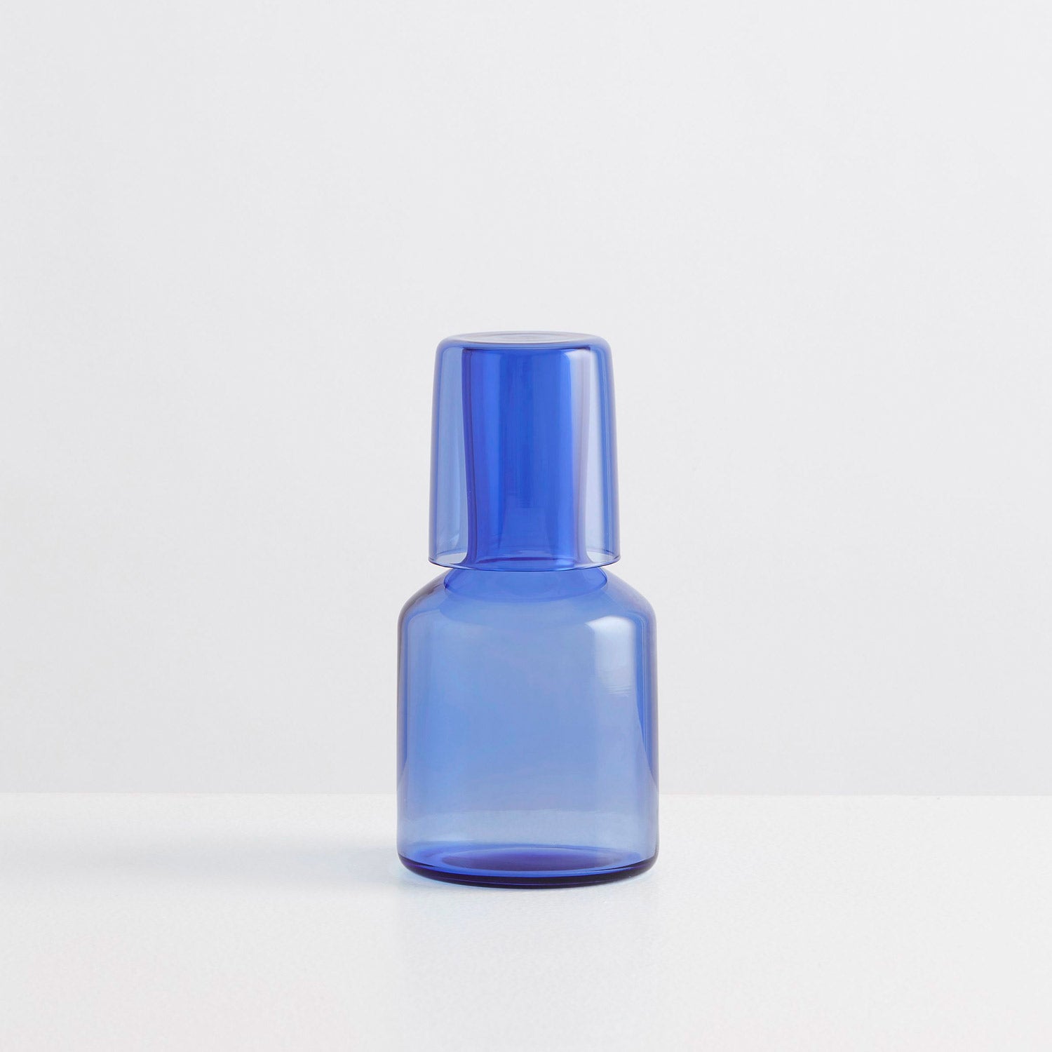 Bedside Carafe &amp; Glass - Azure - Slowdown Studio