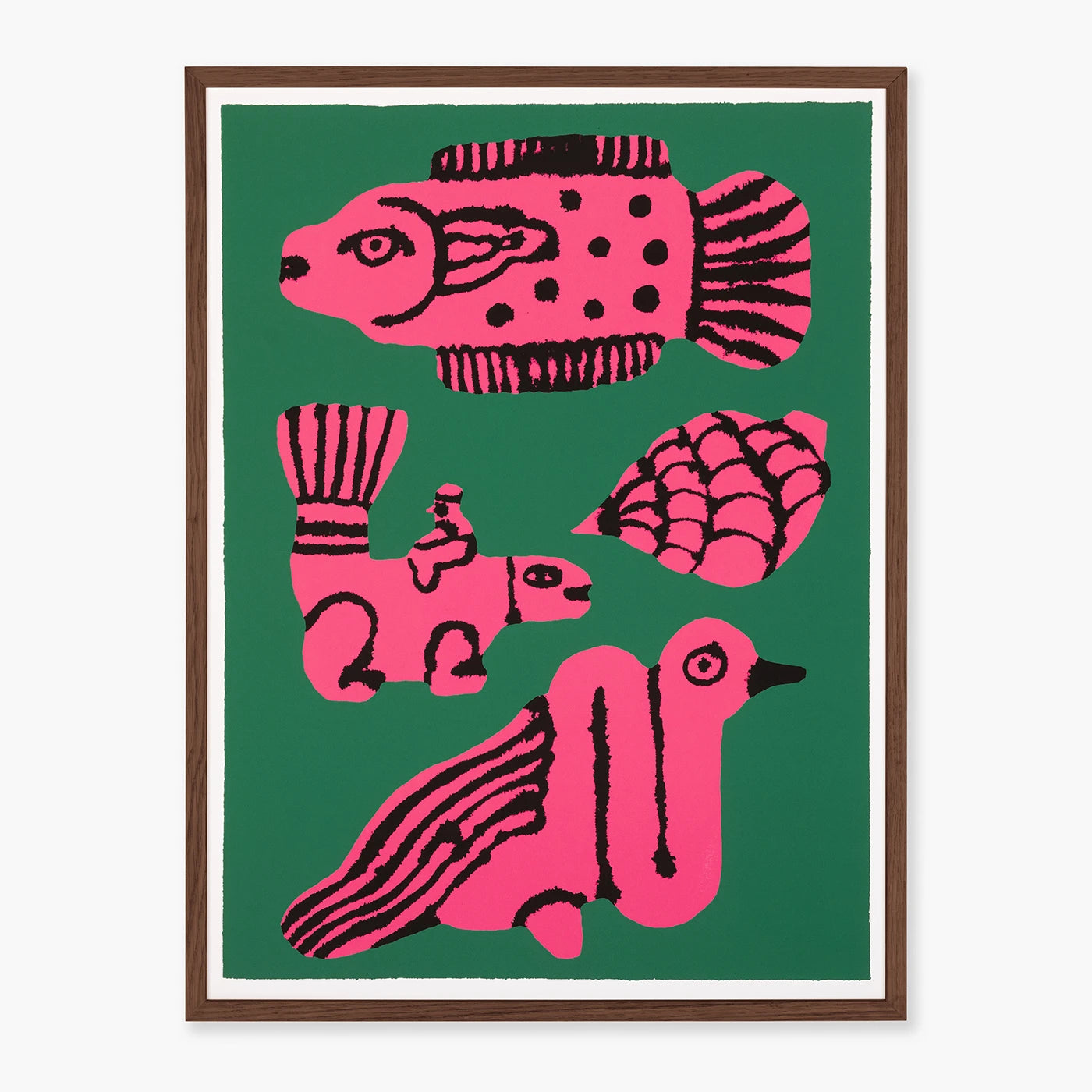 Figurines Art Print - Print - Slowdown Studio