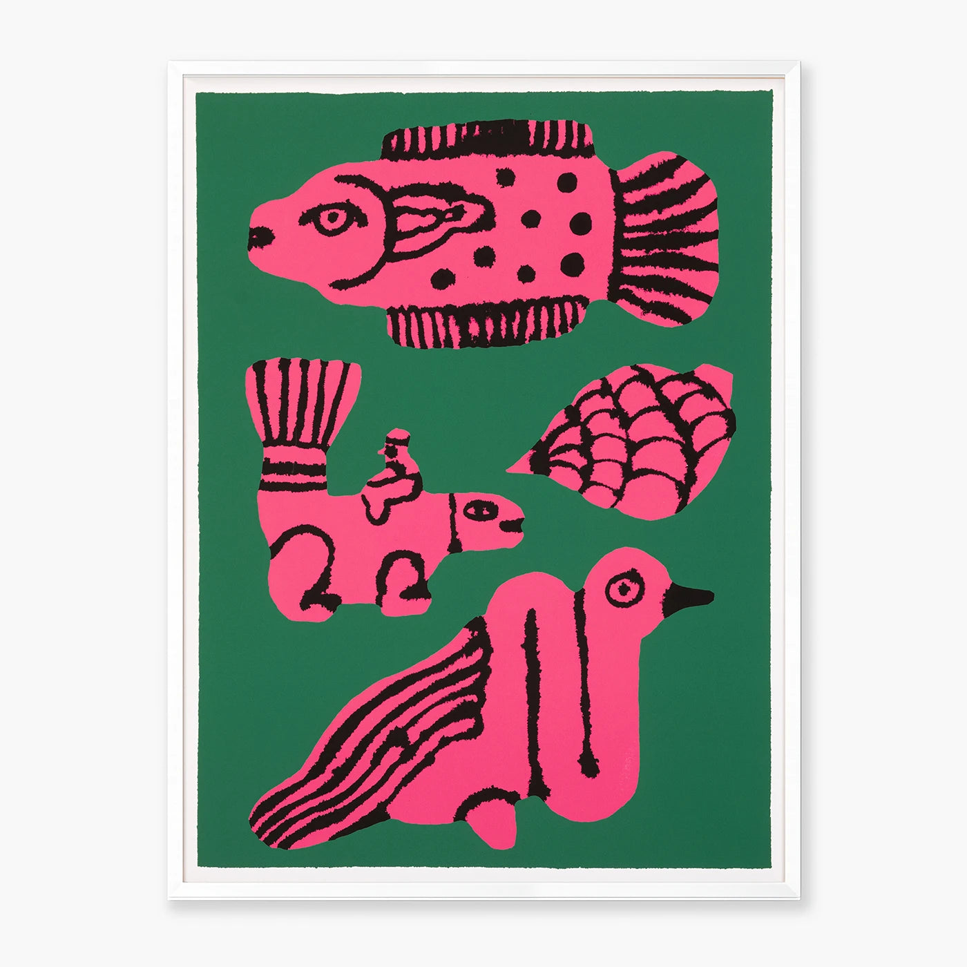 Figurines Art Print - Print - Slowdown Studio