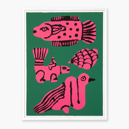 Figurines Art Print - Print - Slowdown Studio
