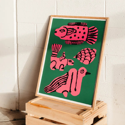 Figurines Print - Print - Slowdown Studio