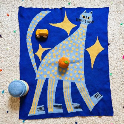 Starry Night Mini Blanket - Slowdown Studio
