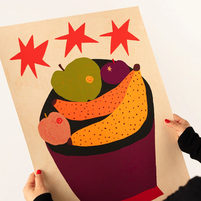 Fruit Bowl Print - Print - Slowdown Studio