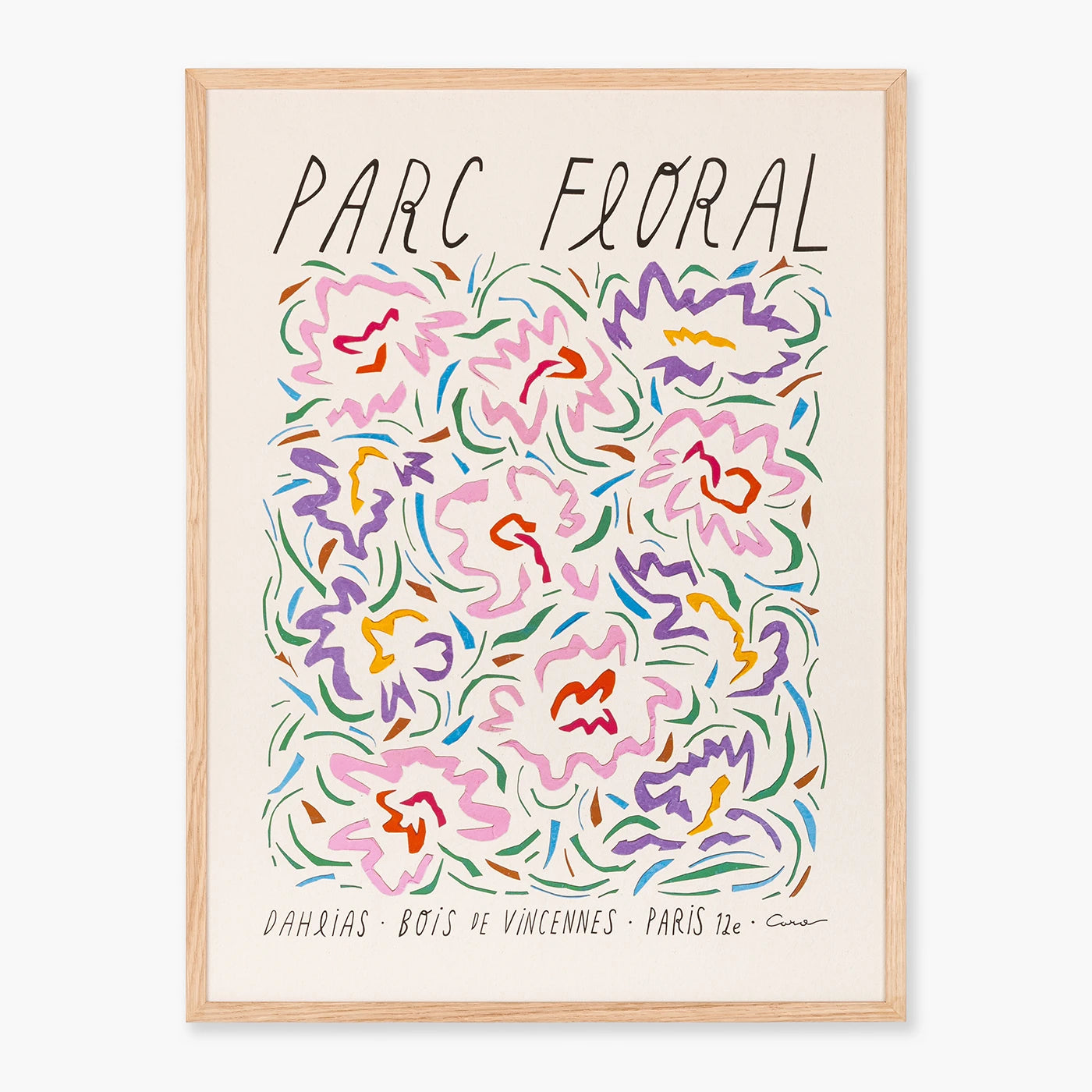 Parc Floral Print - Print - Slowdown Studio
