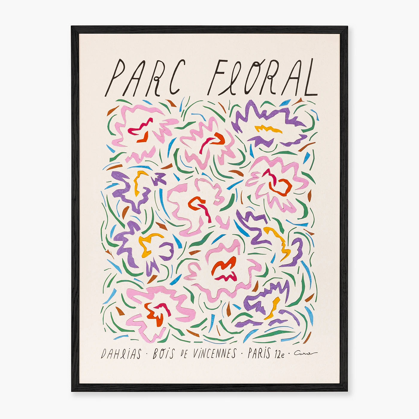 Parc Floral Art Print - Print - Slowdown Studio