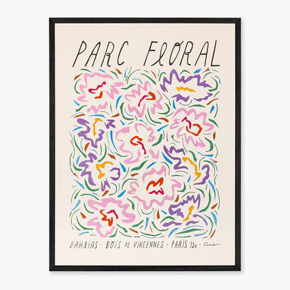 Parc Floral Art Print - Print - Slowdown Studio