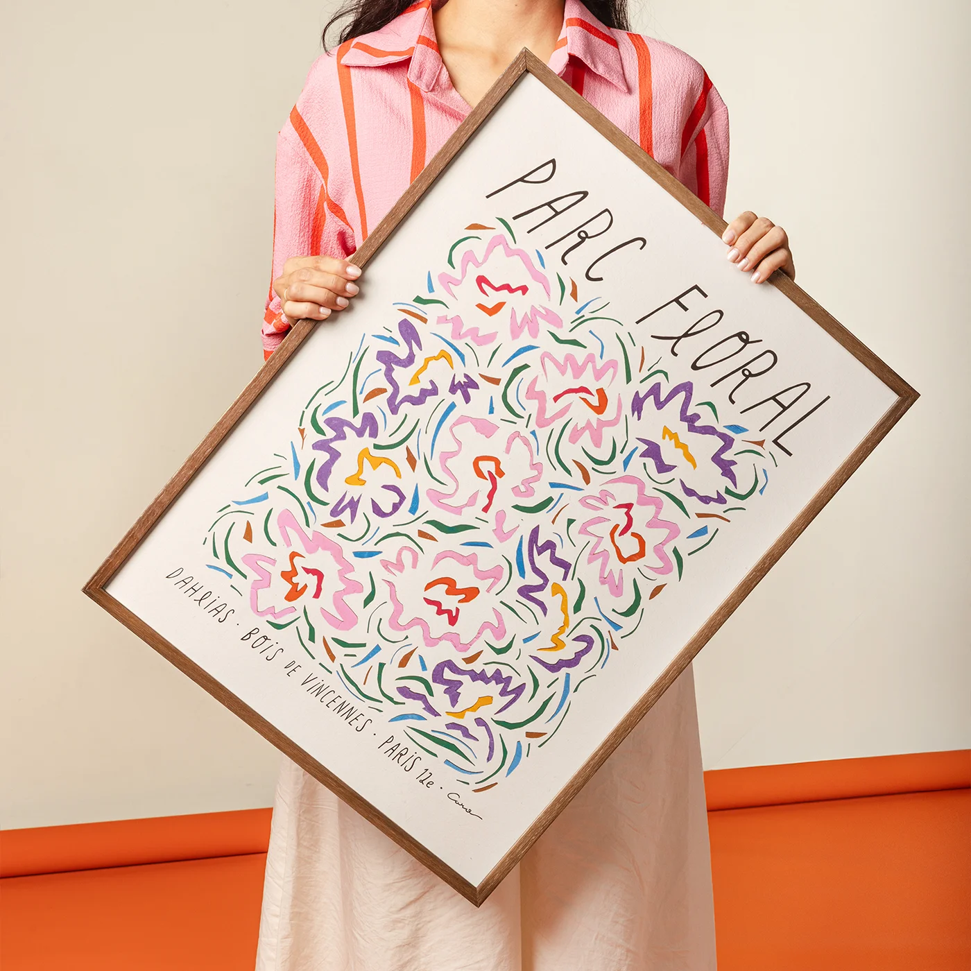 Parc Floral Print - Print - Slowdown Studio