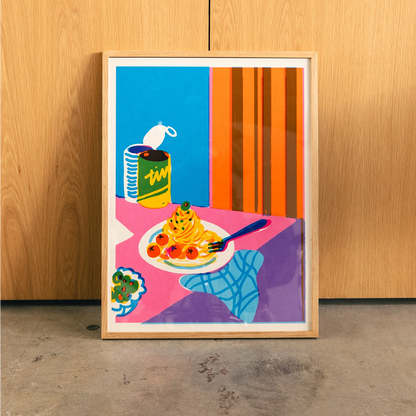 Spaghetti Sundays Print - Print - Slowdown Studio