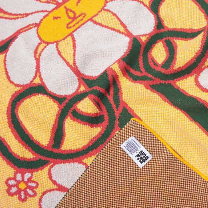 Daisy Dude Mini Blanket - Slowdown Studio