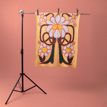 Daisy Dude Mini Blanket - Slowdown Studio